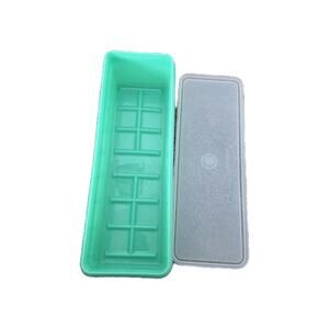 Tupperware Green Celery Keeper Crisper Container 892 with Lid 893 Excellent Cond